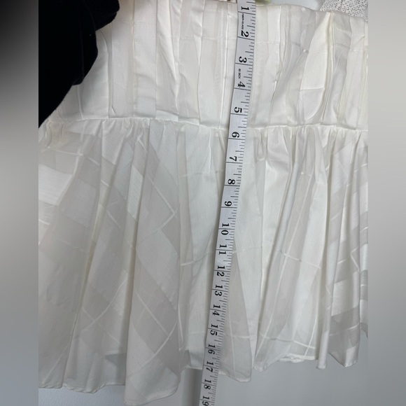 Acler Babydoll Top – Size 10, White - Picture 15 of 16